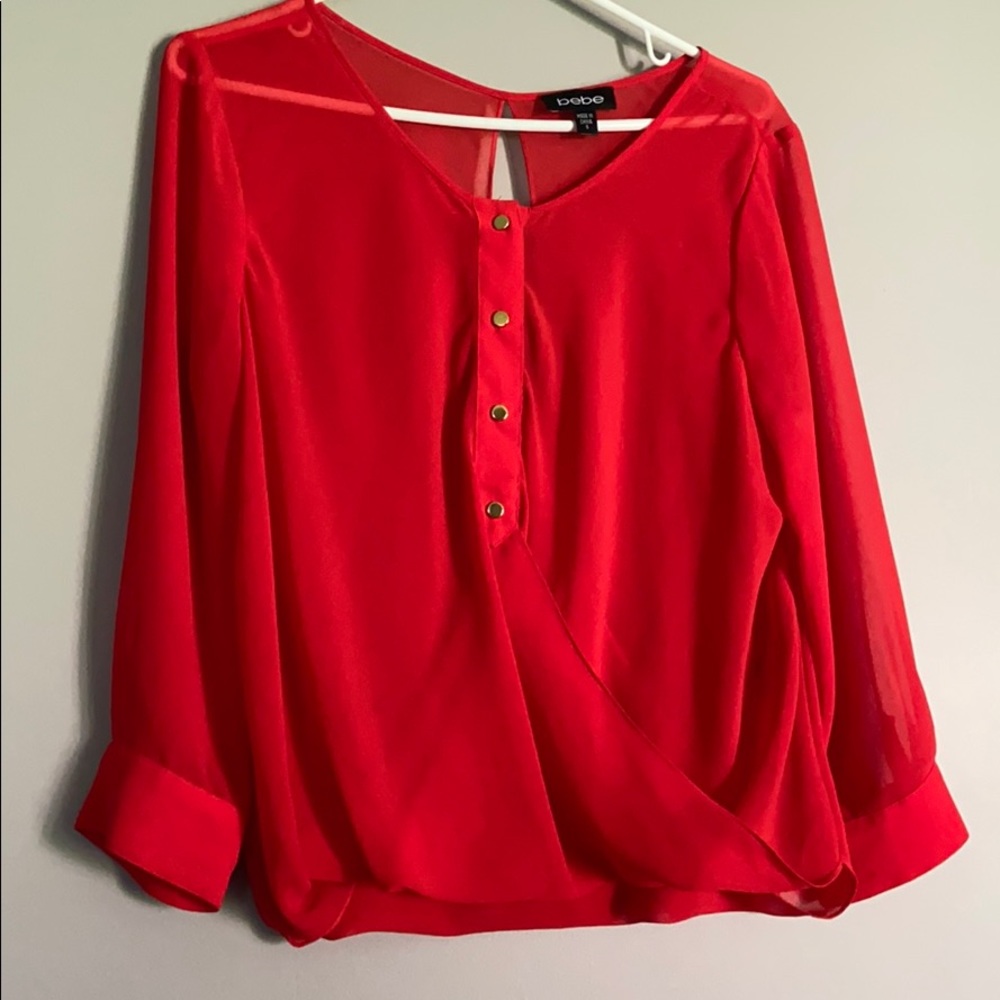 Bebe dressy shirt